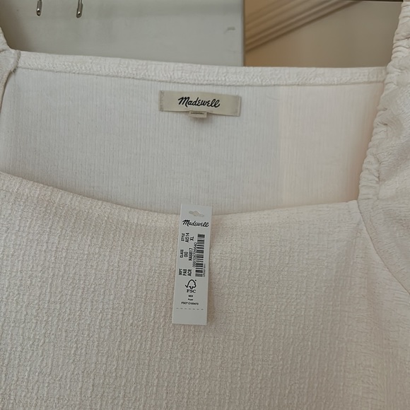 NWT Madewell square neck top - Picture 2 of 4